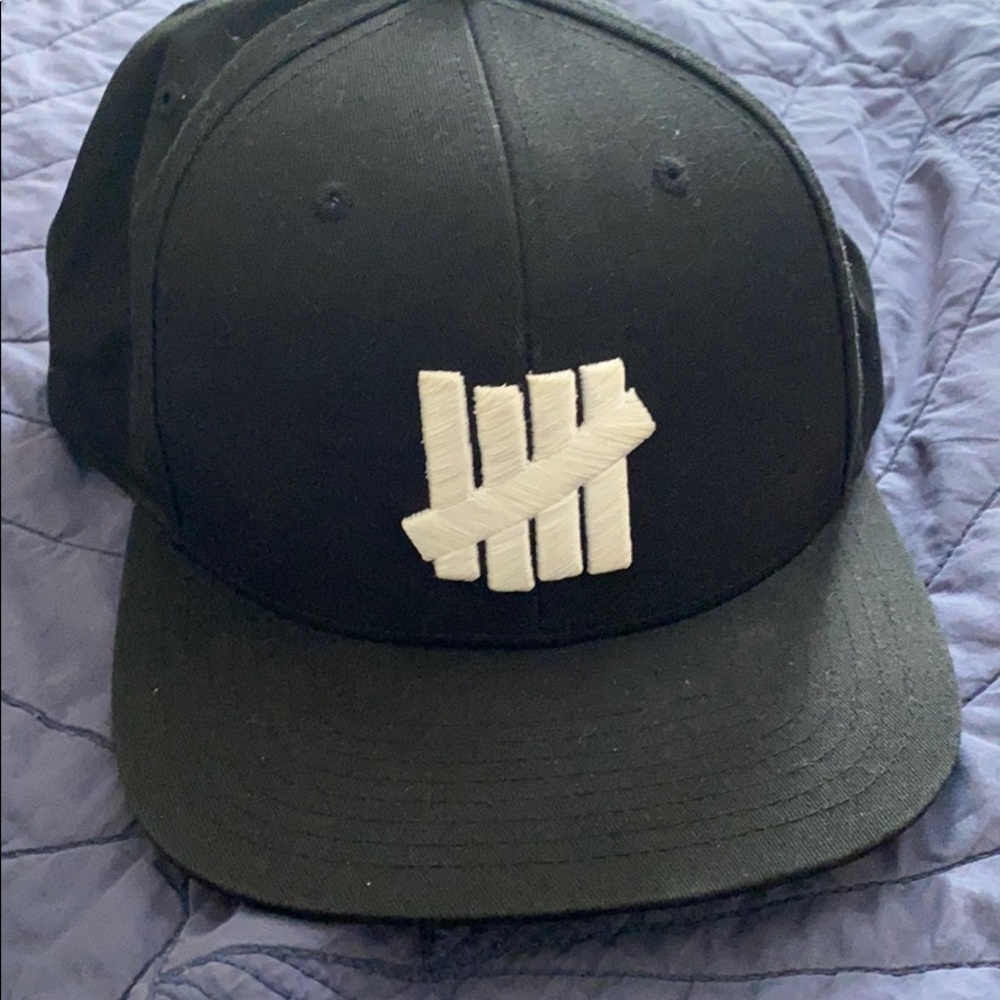 Undefeated black SnapBack